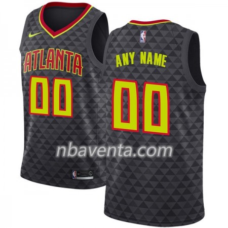Camiseta Hombre Atlanta Hawks Personalizadas Nike 2017-18 Negro Swingman Camiseta Hombre Atlanta Hawks Personalizadas Nike 2017-18 Negro Swingman
